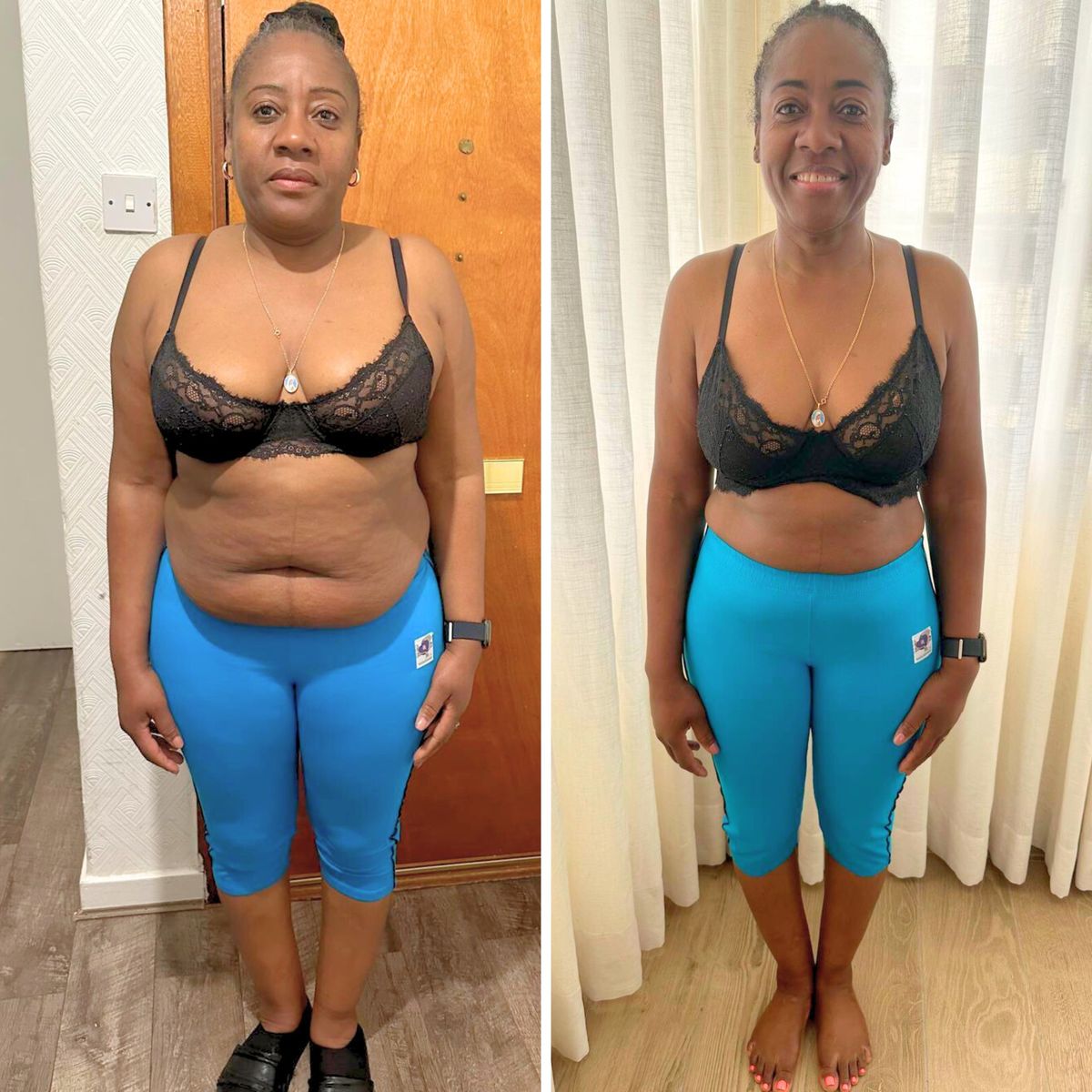 Antes y después María